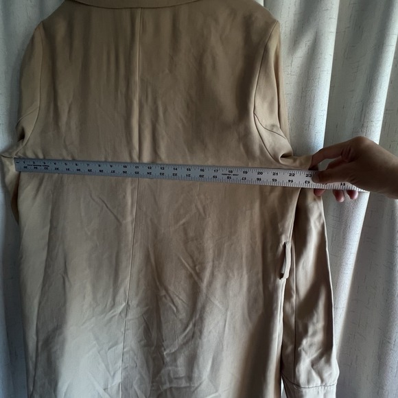 Wonderly Women's‎ Trench Coat with Pockets collar New Size XL - Picture 10 of 14